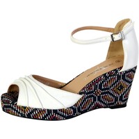 Chaussures Femme Sandales et Nu-pieds The Divine Factory 96741 Blanc