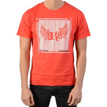 Vêtements Fille T-shirts manches courtes Kaporal Tee-Shirt  Astop Rouge