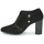 Chaussures Femme Low boots Geox D PEYTHON HIGH Noir