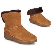 Chaussures Femme Boots FitFlop MUKLUK SHORTY III Marron