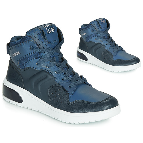 Geox J XLED BOY Bleu / LED - Chaussures Basket montante Enfant 54,84 €