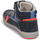 Chaussures Garçon Baskets montantes Geox J ARZACH BOY Bleu / Orange