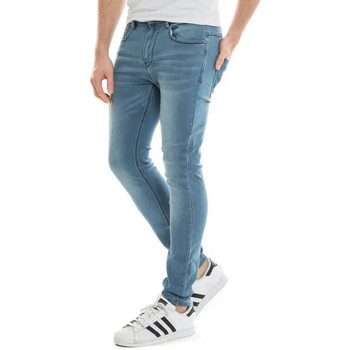 Vêtements Homme Jeans slim Waxx Pantalon joggjean BRONX Bleu