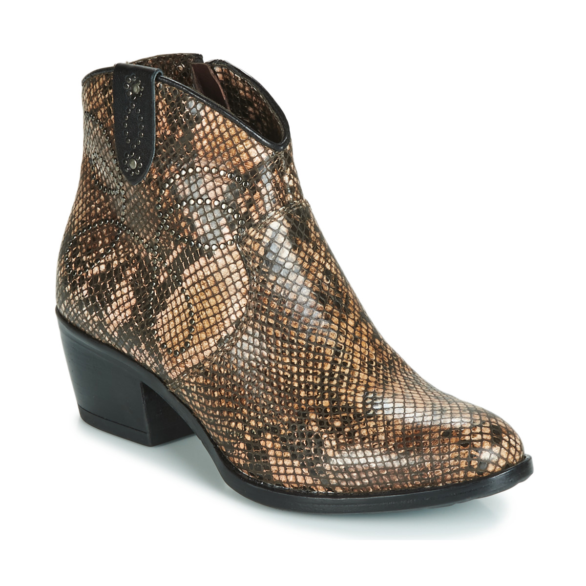 Chaussures Femme Boots Metamorf'Ose FALERS Python