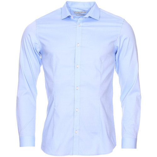 Jack & Jones Premium Chemise coton Premium Parma BLEU - Vêtements Chemises  manches longues Homme 49,99 €