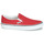 Chaussures Slip ons Vans CLASSIC SLIP-ON Rouge