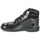 Chaussures Femme Boots Kickers KICK COL Noir vernis