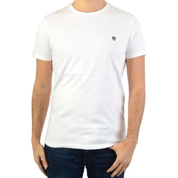 Vêtements Homme T-shirts manches courtes Timberland Tee-Shirt SS Dunstan River Blanc
