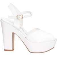 Chaussures Femme Sandales et Nu-pieds David Haron FLY PE BIANCO Sandales Femme blanc Blanc