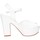 Chaussures Femme Sandales et Nu-pieds David Haron FLY PE BIANCO Blanc