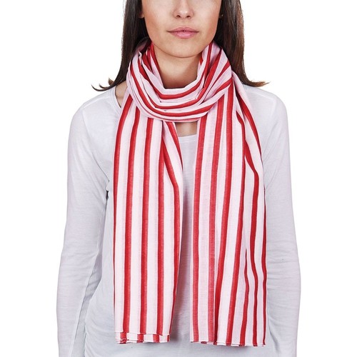 Accessoires textile Femme Aller au contenu principal Allée Du Foulard Chèche coton Linea Rouge
