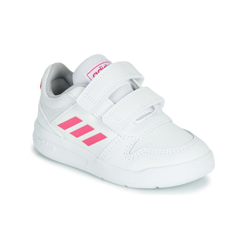 Chaussures Fille Baskets basses adidas Performance VECTOR I Blanc / Rose