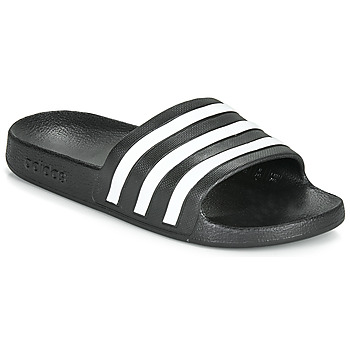 Claquettes à logo embossé Cuir Vetements pour homme en coloris Noir claquettes et tongs Sandales en cuir Homme Chaussures Sandales 