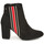 Chaussures Femme Bottines Refresh 69113-BLACK Noir