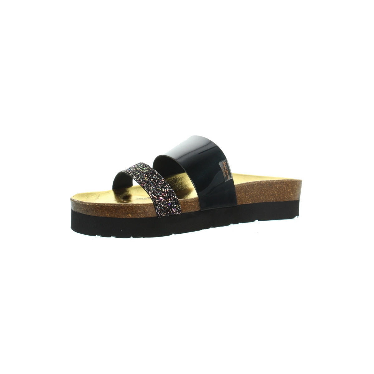 Chaussures Femme Sandales et Nu-pieds Pepe jeans Sandales  ref_pep46176 999 Noir Noir