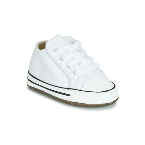 Chaussures Enfant Baskets montantes Converse Lupe CHUCK TAYLOR ALL STAR CRIBSTER CANVAS COLOR MID Blanc Optical