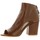 Chaussures Femme Bottines Nuova Riviera Boots cuir Cognac