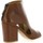 Chaussures Femme Bottines Nuova Riviera Boots cuir Cognac