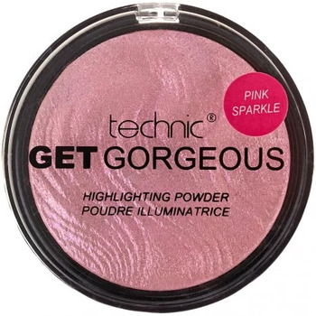 Beauté Femme Enlumineurs Technic Get Gorgeous Poudre Illuminatrice Pink Sparkle   6g Rose