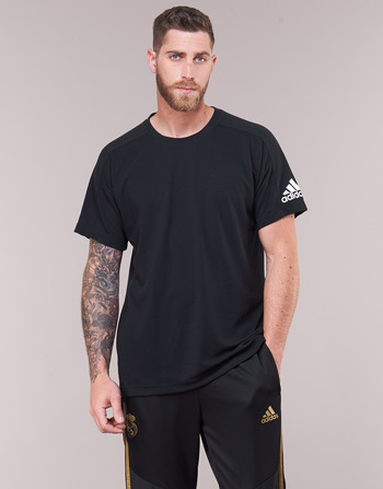Vêtements Homme T-shirts manches vista adidas Performance EB7648 Noir