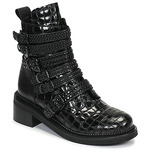 Dolce & Gabbana studded embroidery combat boots
