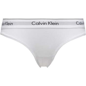Sous-vêtements Femme Slips Calvin Klein Jeans 0000F3787E Blanc