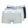 Sous-vêtements Homme Boxers Calvin Klein Jeans COTTON STRECH LOW RISE TRUNK X 3 Noir / Blanc / Gris chiné