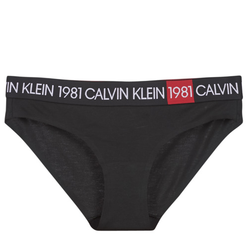 Sous-vêtements Femme Culottes & slips Calvin Klein Schals BIKINI Noir