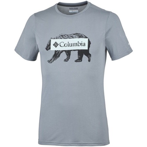 Vêtements Homme Craft Långärmad T-shirt PRO Hypervent Wind Columbia Box Logo Bear Gris