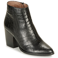 Chaussures Femme Bottines Wonders M4103-COCO-NEGRO Noir