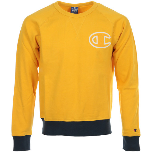 Vêtements Champion Crewneck Sweatshirt jaune - Vêtements Sweats Homme 39 