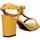 Chaussures Femme Sandales et Nu-pieds Via Roma 15 SANDALO CINTURINI PIRAMIDI Jaune