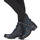 Chaussures Femme Slides MANEBI Leather Sandals S 8.3 Y0 Rose Pattern SAINT EC RIVET Bleu