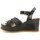 Chaussures Femme Malles / coffres de rangements Ngy sandales SOLENA Metal Noir Noir