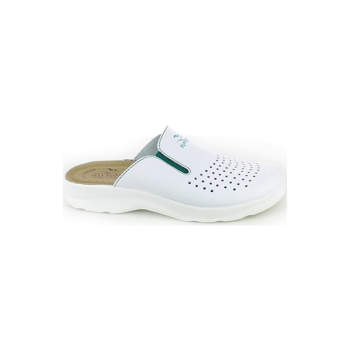 Chaussures Homme Mules Fly Flot 82316.08 Blanc