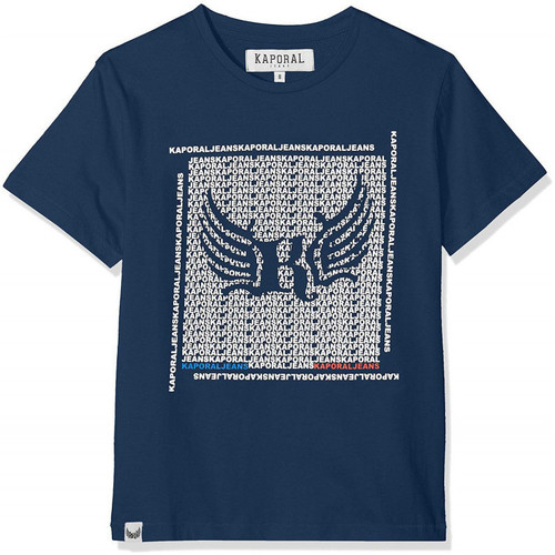 Vêtements Garçon Débardeurs / T-shirts sans manche Kaporal T-Shirt GarÃ§on Astop Bleu Bleu