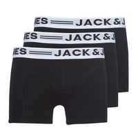Sous-vêtements Homme Boxers Jack & Jones SENSE X 3 Noir