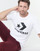 Vêtements Homme T-shirts manches courtes Converse STAR CHEVRON Blanc
