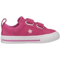 Chaussures Fille Baskets mode Converse ONE STAR 2V OX Rose