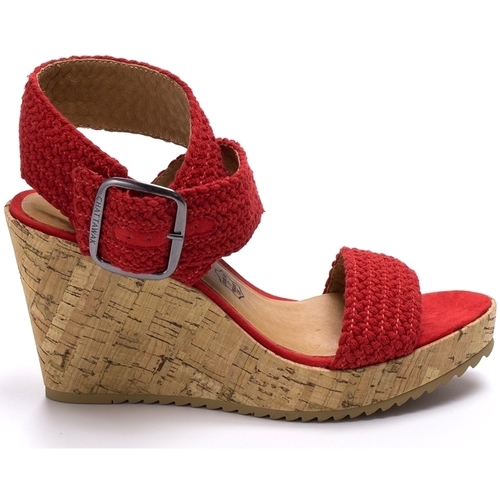 Chaussures Femme Citrouille et Compagnie Chattawak sandales 7-LADY Rouge Rouge