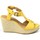 Chaussures Femme Lauren Ralph Lauren sandales 7-LIVE Jaune Jaune