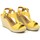 Chaussures Femme Lauren Ralph Lauren sandales 7-LIVE Jaune Jaune