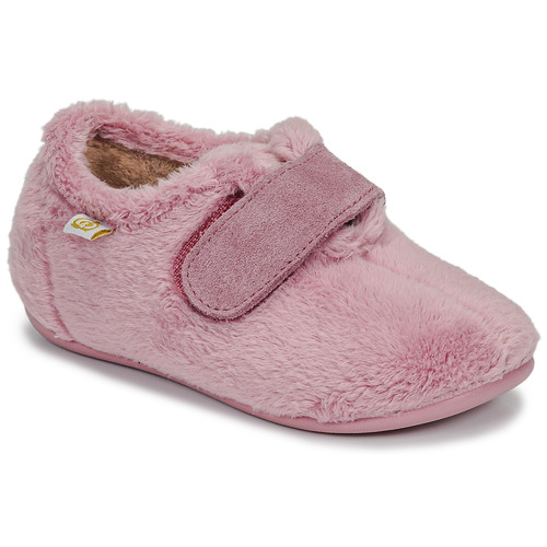 Chaussures Fille Chaussons Galettes de chaise LAFINOU Rose