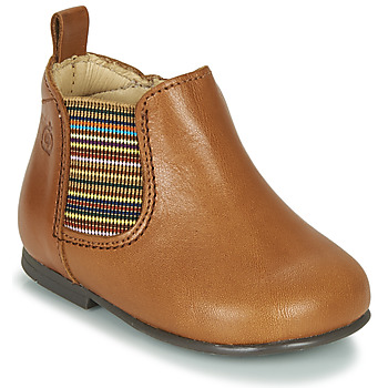Chaussures Fille Boots Citrouille et Compagnie LISETTE Camel