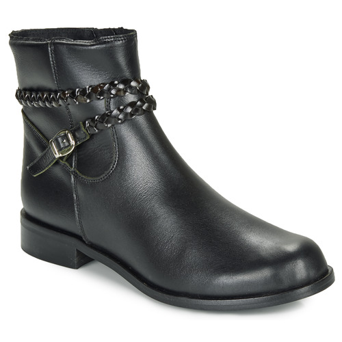 Chaussures Femme een Boots So Size OSCARDO Noir