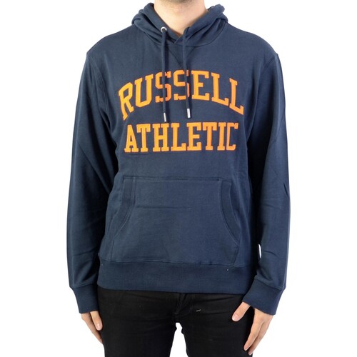 Vêtements Homme Sweats Russell Athletic Sweat à Capuche Iconic Tackle Twill Hoody Bleu