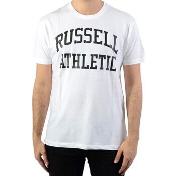 Vêtements Homme T-shirts manches courtes Russell Athletic 131034 Blanc