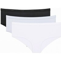 Sous-vêtements Femme Shorties & boxers DIM Lot de 3 Boxers Femme Coton ECODIM Noir Blanc Gris Blanc