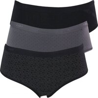 Sous-vêtements Femme Shorties & boxers DIM Lot de 3 Boxers Femme Coton POCKETS STRETCH Logo Noir Noir