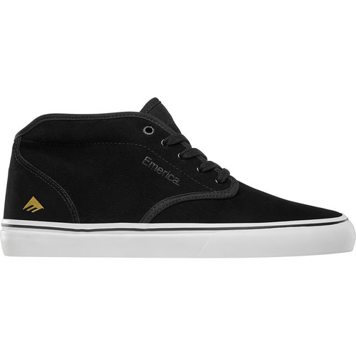 Chaussures Emerica WINO G6 MID BLACK WHITE GOLDChaussures Chaussures de Skate Homme 85 